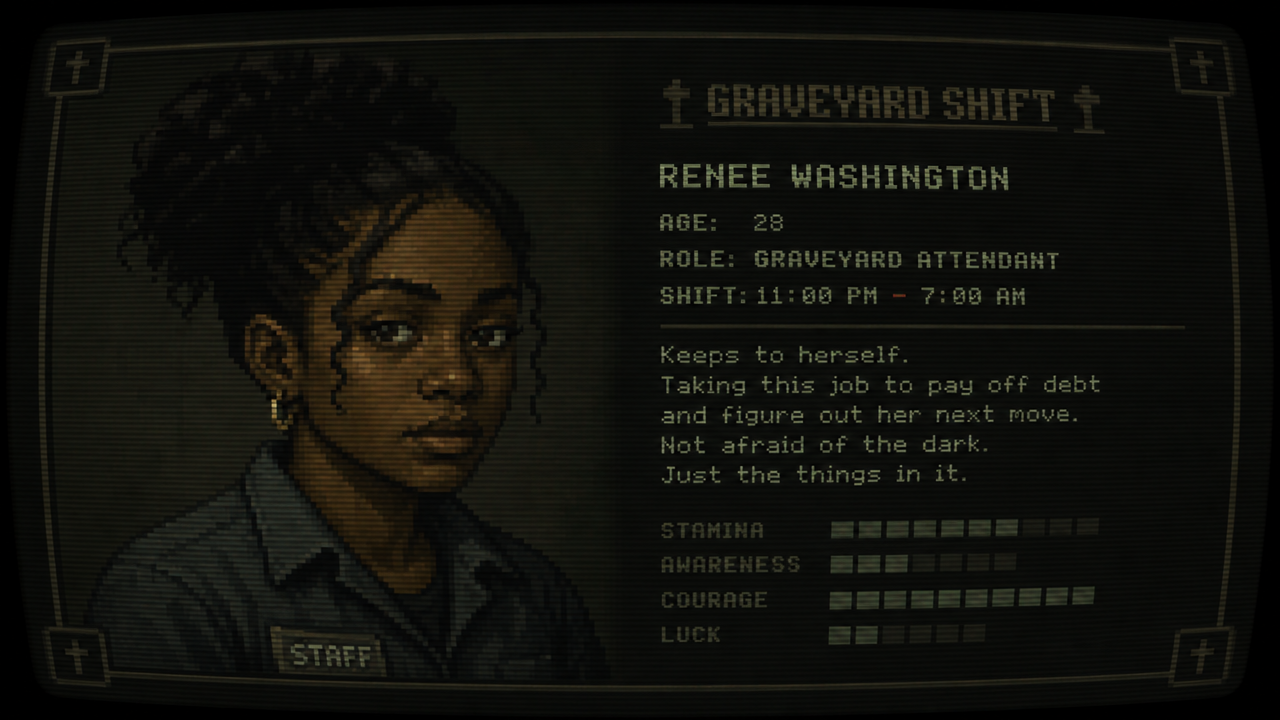 Player 2 character dossier